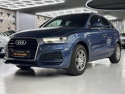 Blau Gebraucht 2017 Audi Q3 S-Line SUV | 20.990 € (Fairer Preis)