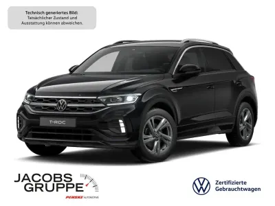Gebraucht VW T-Roc Cabriolet R-line 150 PS (110 kW) 2025 Schwarz SUV