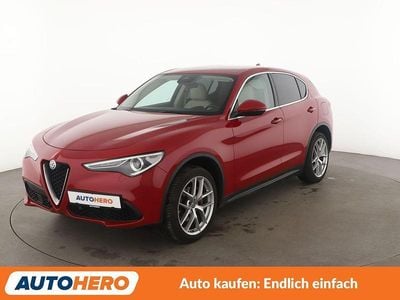 Gebraucht Alfa Romeo Stelvio Lusso 280 PS (205 kW) 2020 Rot SUV