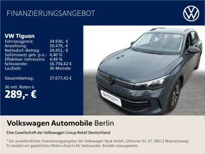 Gebraucht VW Tiguan Goal 150 PS (110 kW) 2025 Grau SUV