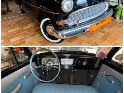 Brugt Opel Rekord 45 HK (33 kW) 1956 Sort Sedan