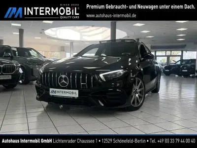 Gebraucht Mercedes A45 AMG AMG 388 PS (285 kW) 2021 Kosmosschwarz  metalliclack Kleinwagen