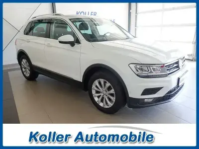 Gebraucht VW Tiguan Comfortline 131 PS (96 kW) 2020 Weiß (pure white) SUV