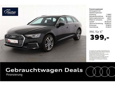 Schwarz Gebraucht 2022 Audi A6 Design Kombi | 35.980 € (Guter Preis)