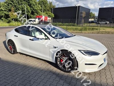 Weiß Gebraucht 2022 Tesla Model S Plaid Kleinwagen | 100.000 €