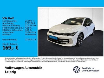 Gebraucht VW Golf VIII Goal 116 PS (85 kW) 2024 Weiß Limousine