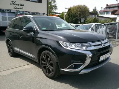 Brugt Mitsubishi Outlander Edition 150 HK (110 kW) 2017 Sort SUV