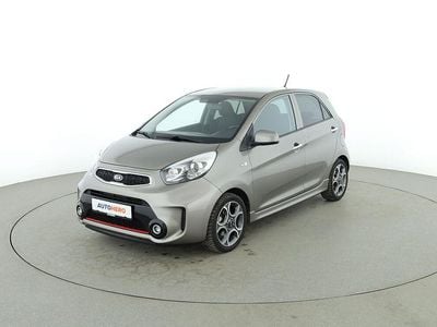 Gebraucht Kia Picanto Spirit 84 PS (61 kW) 2015 Grau Kleinwagen