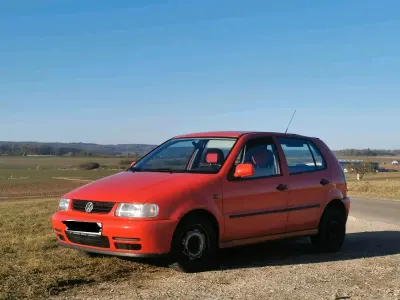 Gebraucht VW Polo 1999 Rot Kleinwagen