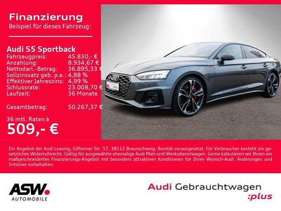 Gebraucht Audi S5 Ambiente 341 PS (250 kW) 2022 Daytonagrau perleffekt Coupé