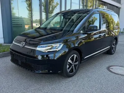 Neu VW Caddy Maxi Style 122 PS (89 kW) 2026 Schwarz Van / Kleinbus