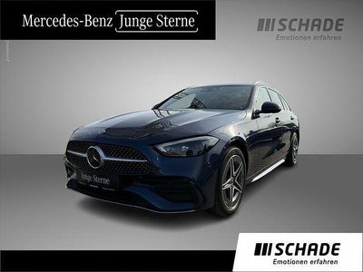 Gebraucht Mercedes C300e AMG line 204 PS (150 kW) 2023 Blau Kombi