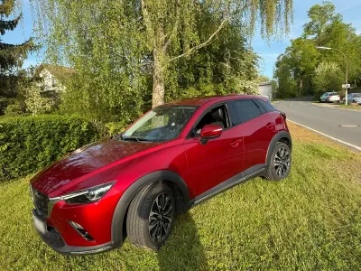 Usata Mazda CX-3 120 CV (88 kW) 2019 Rosso SUV