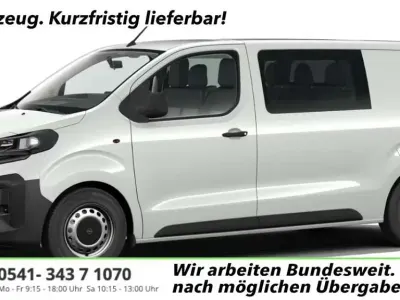 Neu Opel Vivaro-e Combi 150 PS (110 kW) 2026 Kaolinweiß Van / Kleinbus