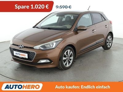 Gebraucht Hyundai i20 Style 90 PS (66 kW) 2015 Braun Limousine