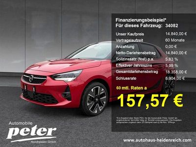 Rot Gebraucht 2021 Opel Corsa-e GS Line Kleinwagen | 14.840 € (Fairer Preis)