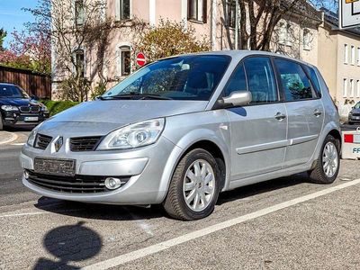 Gebraucht Renault Scénic II Exception 111 PS (81 kW) 2008 Silber Van / Kleinbus