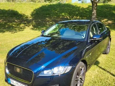 Second-hand Jaguar XF 250 CP (183 kW) 2021 Albastru Berlinǎ