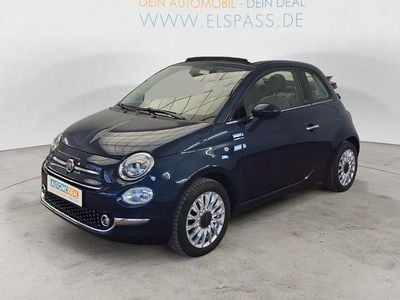 Gebraucht Fiat 500C Lounge 69 PS (50 kW) 2019 Dipinto di blu blau) (blau Cabrio