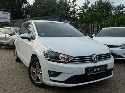 Gebraucht VW Golf Sportsvan Comfortline 110 PS (80 kW) 2014 Weiß Van / Kleinbus