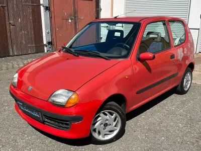 Gebraucht Fiat Seicento 54 PS (39 kW) 2001 Rot Kleinwagen