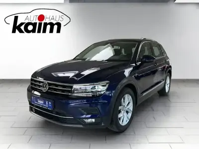 Gebraucht VW Tiguan Highline 150 PS (110 kW) 2019 Blau SUV