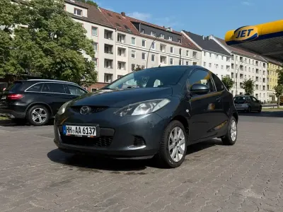 Gebraucht Mazda 2 86 PS (63 kW) 2009 Grau Kleinwagen