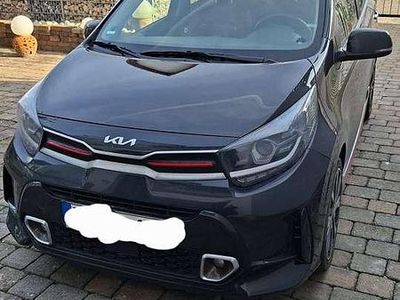Gebraucht Kia Picanto GT-Line 101 PS (74 kW) 2023 Schwarz Kleinwagen