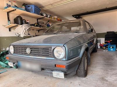 Usata VW Golf II 70 CV (51 kW) 1991 Blu Utilitaria