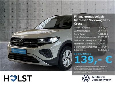 Gebraucht VW T-Cross IQ Drive 116 PS (85 kW) 2025 Grau SUV