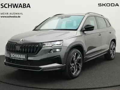 Gebraucht Skoda Karoq SportLine 190 PS (139 kW) 2024 Grau SUV