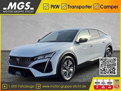 Neu Peugeot 408 Allure 145 PS (106 kW) 2025 Weiß (okenit weiß) Limousine