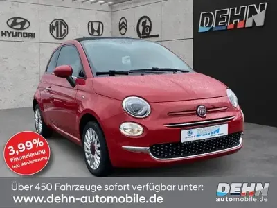 Używany Fiat 500C Red 69 KM (50 kW) 2023 Czerwony Kabriolet