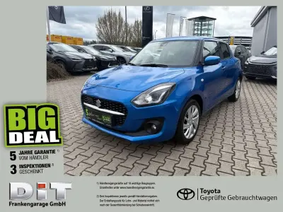 Gebraucht Suzuki Swift Comfort 83 PS (61 kW) 2023 Blau metallic Kleinwagen