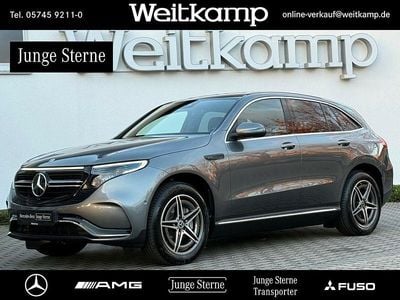 Gebraucht Mercedes EQC400 AMG 300 kW (408 PS) 2022 Lack selenitgrau SUV