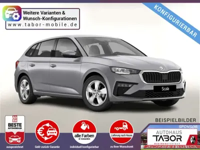 Neu Skoda Scala Selection 95 PS (69 kW) 2025 Energy blau Kleinwagen