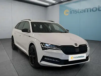 Gebraucht Skoda Superb 200 PS (147 kW) 2023 Weiß Kombi