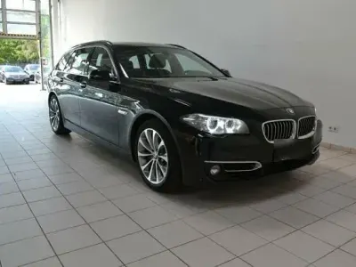 Gebraucht BMW 525 Luxury Line 218 PS (160 kW) 2016 Schwarz Kombi