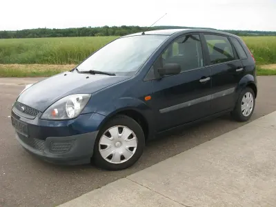 Gebraucht Ford Fiesta 60 PS (44 kW) 2006 Blau Kleinwagen