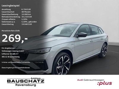 Grau Gebraucht 2025 Skoda Scala Monte Carlo Kleinwagen | 33.210 € (Teuer)