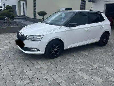 Gebraucht Skoda Fabia Ambition 95 PS (69 kW) 2020 Weiß Kleinwagen