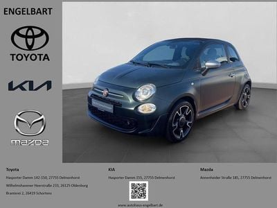 Usata Fiat 500C Rockstar 69 CV (50 kW) 2020 Verde Cabrio