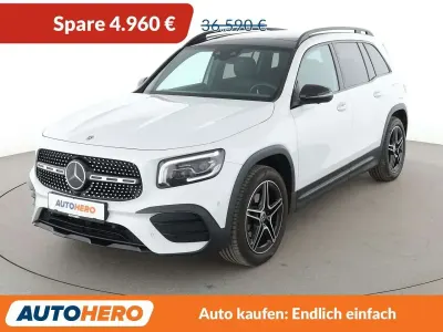 Gebraucht Mercedes GLB200 AMG line 163 PS (119 kW) 2023 Mondstein silber SUV