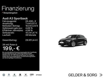 Gebraucht Audi A3 S-Line 150 PS (110 kW) 2022 Mythosschwarz metallic Limousine