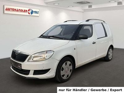 Gebraucht Skoda Roomster 75 PS (55 kW) 2013 Weiß Van / Kleinbus