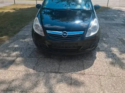 Gebraucht Opel Corsa 60 PS (44 kW) 2008 Schwarz Kleinwagen