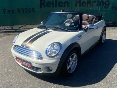 Gebraucht Mini One Cabriolet 98 PS (72 kW) 2010 Weiß Cabrio