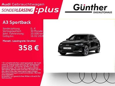 Mythosschwarz metallic Gebraucht 2025 Audi A3 Sportback e-tron Advanced Plus Kleinwagen | 41.001 € (Fairer Preis)