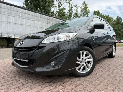 Gebraucht Mazda 5 Center-Line 116 PS (85 kW) 2012 Schwarz Van / Kleinbus