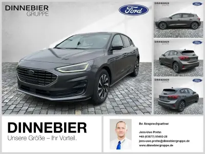 Neu Ford Focus Titanium 155 PS (114 kW) 2026 Agate black metallic Limousine